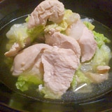 10分でトロうま☆鶏ムネ肉と白菜の醤油麹蒸し煮